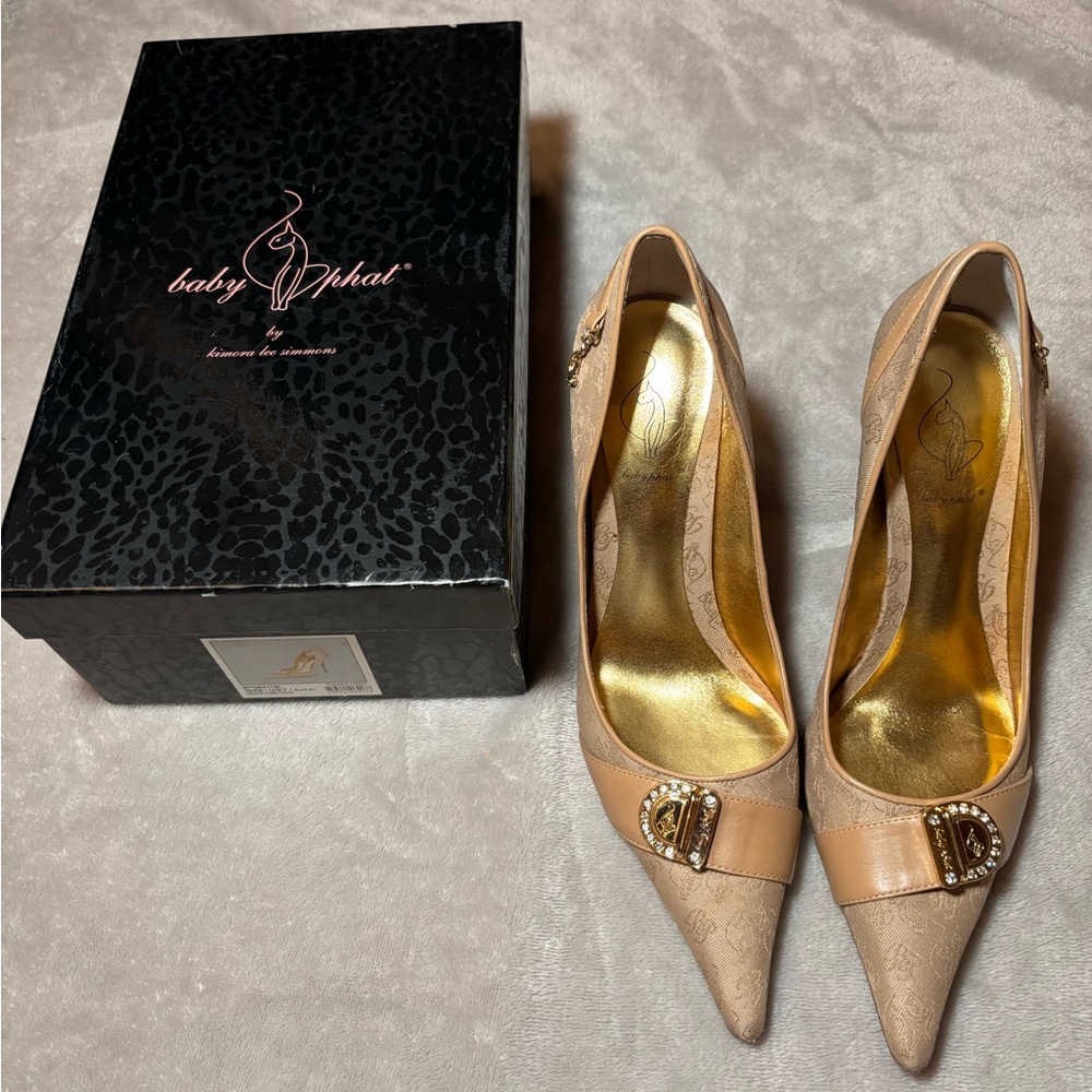 Baby Phat Y2K Pointed Toe Heels Pumps
